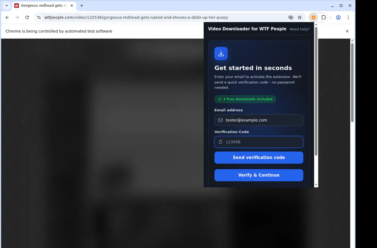 Wtfpeople Video Downloader screenshot 4